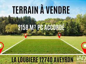 Vente Terrain 2158 m&sup2;La Loubière