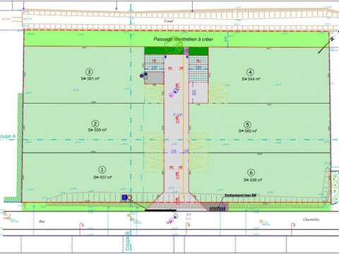 Vente de terrain 4 pièces