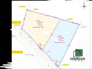 Vente Terrain 724 m&sup2;La paquelais