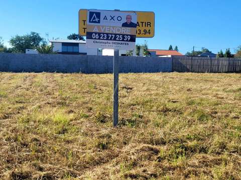 Vente de terrain La Plaine 49