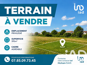 Vente Terrain 395 m&sup2;La Richardais