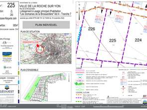 Vente Terrain 585 m&sup2;La Roche-Sur-Yon Saint André D'ornay - Zone Sud-Ouest