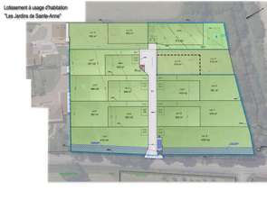 Vente Terrain 512 m&sup2;La Roche-Sur-Yon Zad - Zi Nord