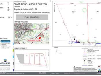 Vente de terrain