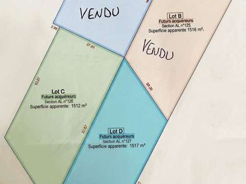 Vente de terrain