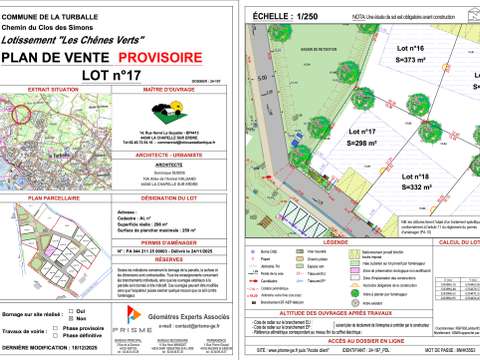 Vente de terrain La Turballe 44