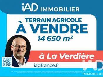 Vente Terrain 14650 m&sup2;La Verdière