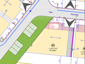 Vente Terrain 768 m&sup2;Lamballe