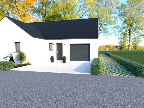 Vente de terrain 4 pièces Lamballe-Armor 22
