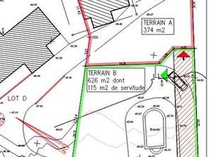 Vente Terrain 626 m&sup2;Lambesc