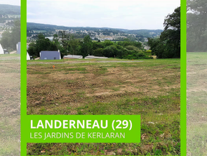 Vente Terrain 1008 m&sup2;Landerneau