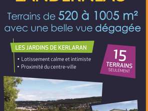 Vente Terrain 795 m&sup2;Landerneau