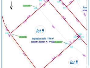 Vente Terrain 795 m&sup2;Landerneau