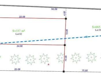 Vente de terrain Landeronde 85