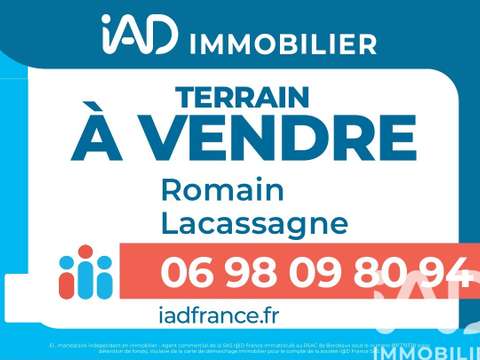Vente de terrain Landiras 33