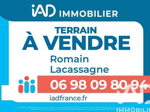 Vente de terrain Landiras 33