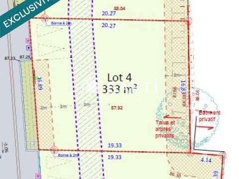 Vente de terrain Landivisiau 29