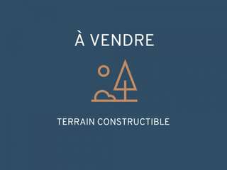 Vente de terrain