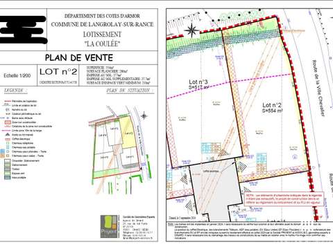 Vente de terrain
