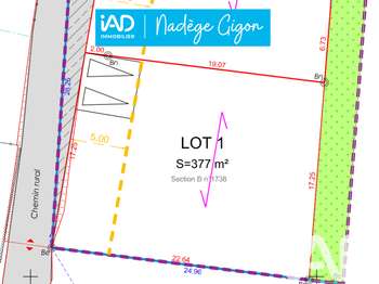 Vente de terrain