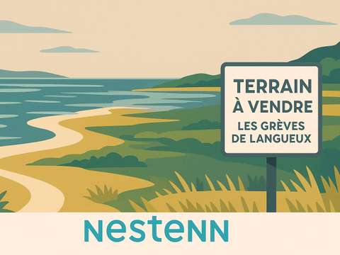 Vente de terrain 3 pièces Langueux 22