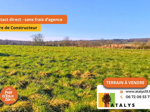 Vente de terrain Lassy 35