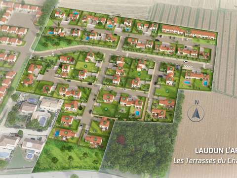 Vente de terrain Laudun-l'Ardoise 30