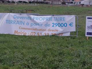 Vente de terrain