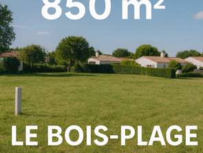 Vente Terrain 850 m&sup2;Le Bois-Plage-en-Ré