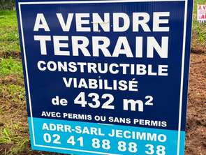 Vente Terrain 432 m&sup2;Le Croisic