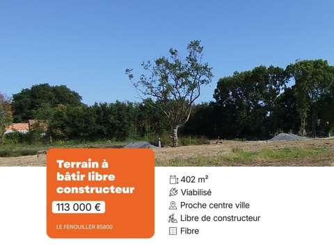 Vente de terrain Le Fenouiller 85