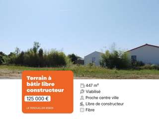 Vente de terrain
