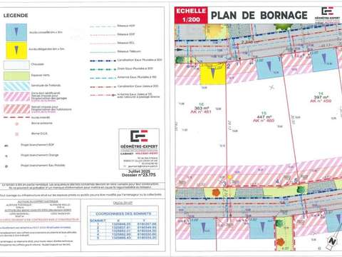 Vente de terrain