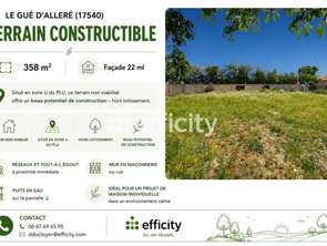 Vente Terrain 358 m&sup2;Le Gué-d'Alleré
