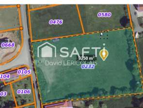 Vente Terrain 9250 m&sup2;Le Mesnil-Angot