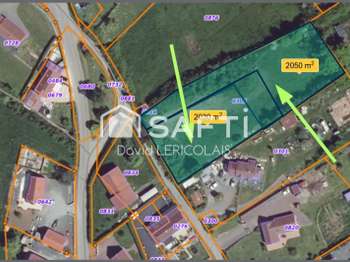 Vente Terrain 2100 m&sup2;Le Mesnil-Angot