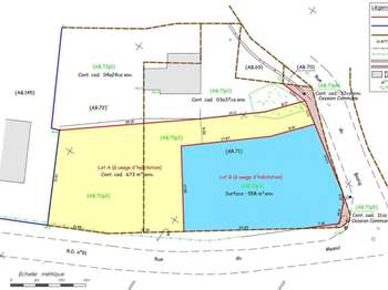 Vente Terrain 650 m&sup2;Le Mesnil-Rouxelin