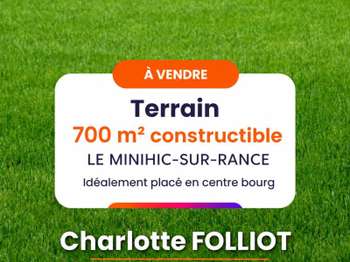Vente Terrain 700 m&sup2;Le Minihic-sur-Rance