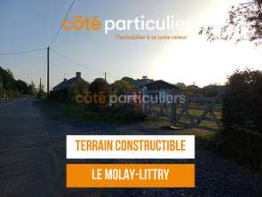 Vente Terrain 1020 m&sup2;Le Molay-Littry