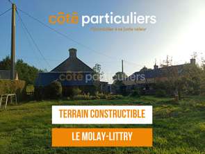 Vente Terrain 535 m&sup2;Le Molay-Littry