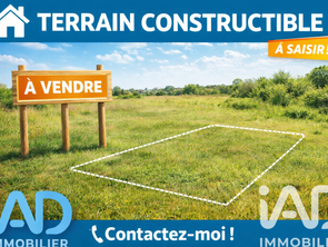Vente Terrain 1075 m&sup2;Le Molay-Littry