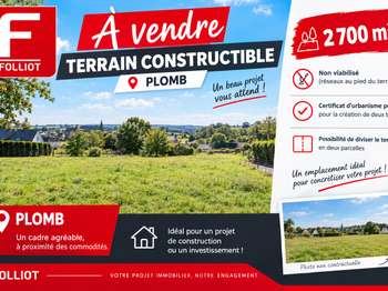 Vente Terrain 2700 m&sup2;Le Parc