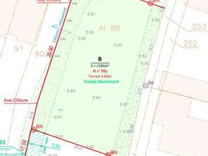 Vente Terrain 586 m&sup2;Le Tour-du-Parc