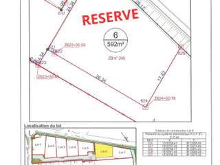 Vente de terrain