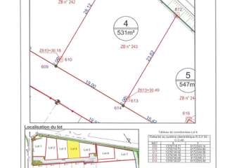 Vente de terrain