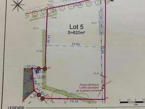 Vente Terrain 620 m&sup2;Legé