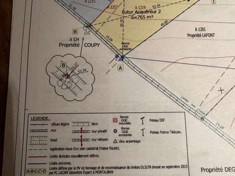 Vente de terrain Léojac 82