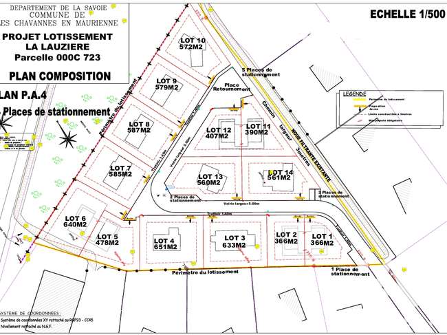 Terrain 407 m² · aux Chavannes-en-Maurienne · 407 m² · 32 560 €