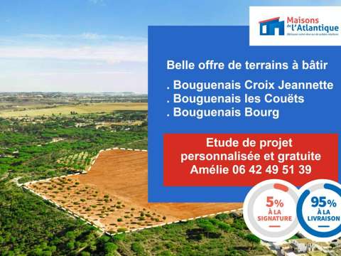Vente de terrain Les couets 44