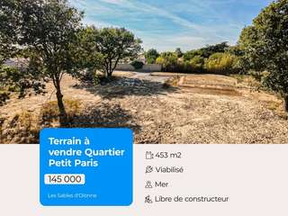 Vente de terrain
